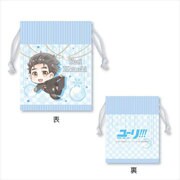 ぷかっしゅ 巾着 ユーリ！！！ on ICE 勝生勇利 [キャラクターグッズ]