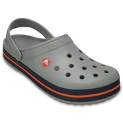 Crocband Lgr/Navy M6W8（24.0cm） [クロックバンド ユニセックス 24.0cm ライトグレー/ネイビー]