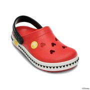 Crocband Mickey Clog 3.0 Kids [サンダル J1（19.5cm） Red/Blk]
