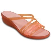 クロックス イザベラ ミニ ウェッジ ウィメン レディース 25.0cm コーラル Crocs Isabella Mini Wedge W Coral W9(25.0cm)