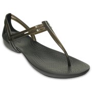 Crocs Isabella T-strap Blk W7（23.0cm） [クロックス イザベラ ティーストラップ ウィメン レディース 23.0cm ブラック]