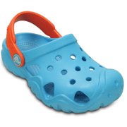 Swiftwater Clog K EBl/Tng C10（17.5cm） [スウィフトウォーター クロッグ キッズ 17.5cm エレクトリックブルー/タンジェリン]