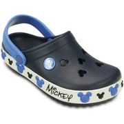 Crocband Mickey IV clog kids Navy J2（20.0cm） [クロックバンド ミッキー クロッグ 4.0 キッズ ネイビー]