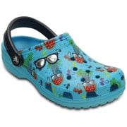 Classic Summer Fun Clog electric blue M5W7（23.0cm） [クラシック サマー ファン クロッグ ユニセックス エレクトリックブルー]