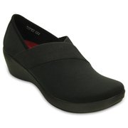 Busy Day Stretch Asym Wedge black/black W5（21.0cm） [ビジーデイ ストレッチ アシム ウェッジ ウィメン ブラック/ブラック]