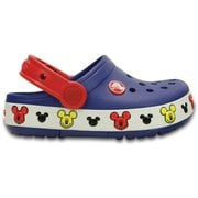 CrocsLights Mickey clog kids cerulean blue J3（21.0cm） [クロックスライツ ミッキー クロッグ キッズ セルリアンブルー]