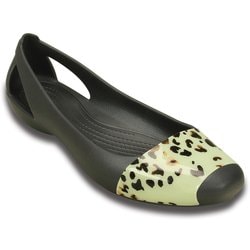 ヨドバシ.com - crocs クロックス Crocs Sienna Leopard Fade Flat 