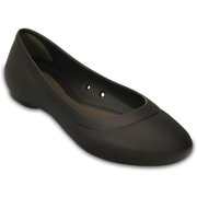 クロックス リナ フラット ウィメン レディース エスプレッソ Crocs Lina Flat W espresso W7(23.0cm)