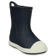 Crocs Bump It Boot kids navy/oyster C10（17.5cm） [クロックス バンプ イット ブーツ キッズ ネイビー/オイスター]