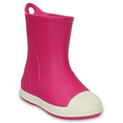 Crocs Bump It Boot kids candy pink/oyster C10（17.5cm） [クロックス バンプ イット ブーツ キッズ キャンディピンク/オイスター]