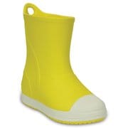 Crocs Bump It Boot kids yellow/oyster C10（17.5cm） [クロックス バンプ イット ブーツ キッズ イエロー/オイスター]