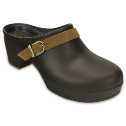 crocs sarah leather clog