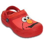 CC Elmo Lined Clog K Flame C10（17.5cm）C11（18.0cm） [クリエイティブ クロッグ エルモ ラインド クロッグ キッズ フレイム]