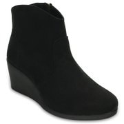 Leigh Synth Suede Wedge Bootie Blk W7（23.0cm） [サンダル]