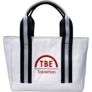 T-TTBG [ゴルフトートバッグ ホワイト×ネイビー]