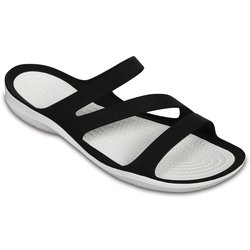 ヨドバシ.com - crocs クロックス Swiftwater Sandal W Black/White W9