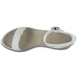 Crocs isabella best sale block heel oyster