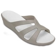 Sanrah Strappy Wedge Platinum W9（25.0cm） [サンラ ストラッピー ウェッジ ウィメン レディース プラチナ]