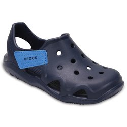 crocs swiftwater wave navy blue