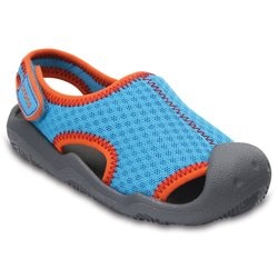 ヨドバシ.com - crocs クロックス Swiftwater Sandal Kids Cerulean