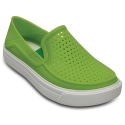 volt green crocs