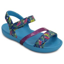 ヨドバシ.com - crocs クロックス Crocs Lina Sandal Kids Electric