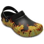 Bistro Graphic Clog Black M8W10（26.0cm） [ビストロ グラフィック クロッグ ユニセックス ブラック]