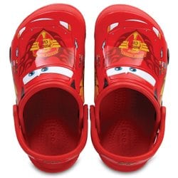 flame crocs with holes