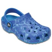 Classic Graphic Clog Kids multi-color blue C9（16.5cm） [クラシック グラフィック クロッグ キッズ マルチカラー ブルー]