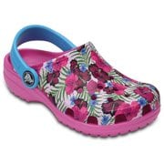 Classic Graphic Clog Kids multi-color pink C7（15.0cm） [クラシック グラフィック クロッグ キッズ マルチカラー ピンク]