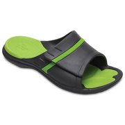 MODI Sport Slide Graphite/Volt Green M9W11（27.0cm） [モディ スポーツ スライド ユニセックス グラファイト/ボルトグリーン]