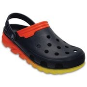 Duet Max Ombre Clog Navy/Orange M4W6（22.0cm） [デュエット マックス オンブレ クロッグ ユニセックス ネイビー/オレンジ]