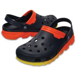 ヨドバシ.com - crocs クロックス Duet Max Ombre Clog Navy/Orange