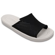 CitiLane Roka Slide Men Blk/Whi M7（25.0cm） [シティレーン ロカ スライド メンズ ブラック/ホワイト]
