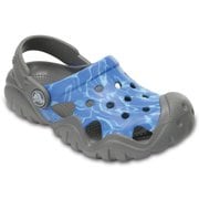 Swiftwater Graphic Clog Kids Multi-Color BlueC9（16.5cm） [スウィフトウォーター グラフィック クロッグ キッズ マルチカラー ブルー]