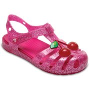 Crocs Isabella Novelty Sandal Kids Vibrant Pink C9（16.5cm） [クロックス イザベラ ノベルティ サンダル キッズ]
