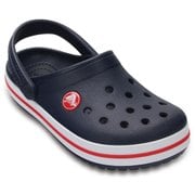 Crocband Clog Kids Navy/Red C5（13.0cm） [クロックバンド キッズ ネイビー/レッド]