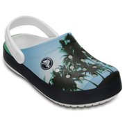 Crocband Graphic Clog Kids White C10（17.5cm） [クロックバンド グラフィック クロッグ キッズ ホワイト]