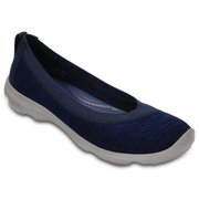 Busy Day Stretch Knit Flat W Navy W10（26.0cm） [ビジーデイ ストレッチ ニット フラット ウィメン レディース ネイビー]