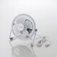 USB扇風機 コンパクトサイズ 角度調整 ホワイト FAN-U173WH