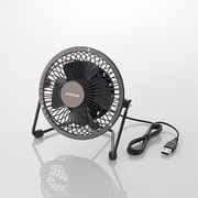USB扇風機 コンパクトサイズ 角度調整 ブラック FAN-U173BK