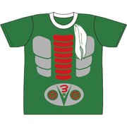 仮面ライダー なりきり 半袖Tシャツ グリーン M [キャラクター衣料]