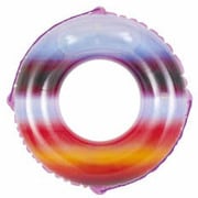 うきわ 100cm パープルレインボー