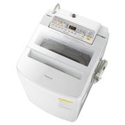縦型洗濯乾燥機 8.0kg ヒーターセンサー方式・水冷除湿タイプ 泡洗浄 ナノイー エコナビ ホワイト NA-FW80S5-W