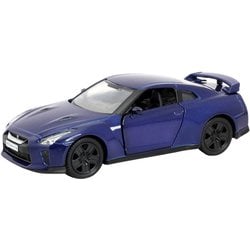 JDC5018-BL [キャストワールド ニッサン GT-R（R35） ダイキャストミニカー]