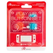 ANS-SW028RB [Nintendo Switch Joy-Con用 プレイアップボタンセット レッド＆ブルー]