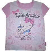 68545 120PK [袖切替フレンチ袖Tシャツ ハローキティ]