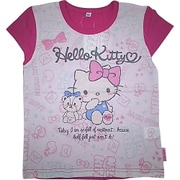 68545 130RZ [袖切替フレンチ袖Tシャツ ハローキティ]