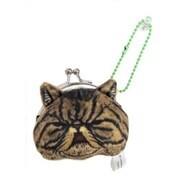 世にも不思議な猫世界 ガマ口ポーチ ぶりたさん [キャラクターグッズ]