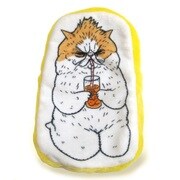 世にも不思議な猫世界 ボアポーチ つぶ男さん [キャラクターグッズ]